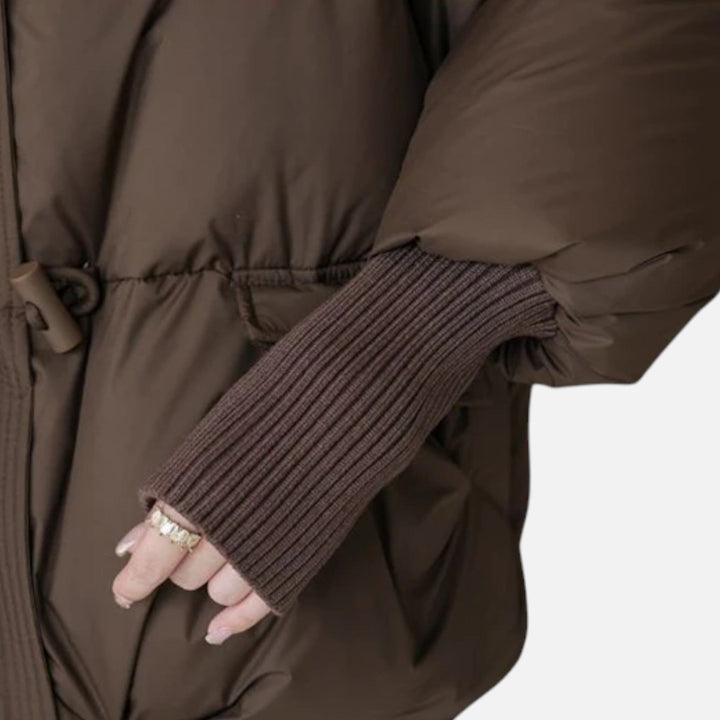 Charles Maison | Women’s Fur-Collar Down Cotton Jacket