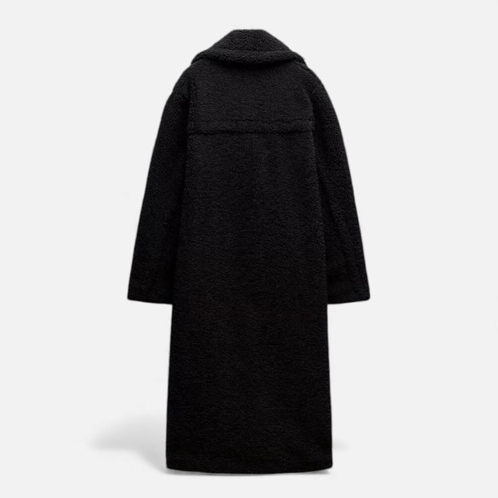 Charles Maison | Women’s Long Double-Breasted Teddy Coat