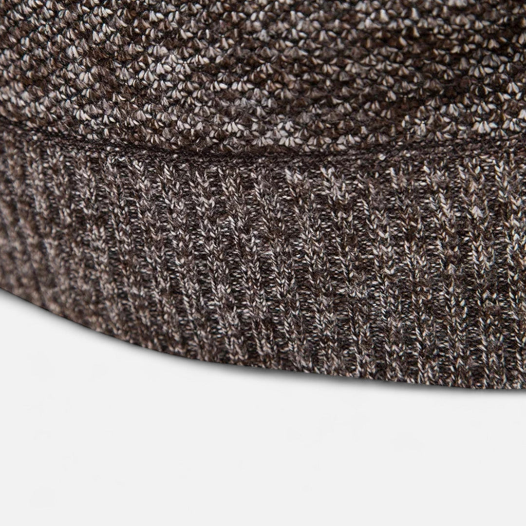 Charles Maison | Men’s Knitted Turtleneck Sweater – Thick Winter Warmth