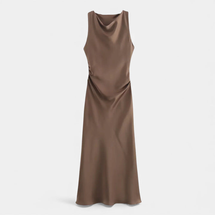 Charles Maison | Women’s Satin Slip Midi Dress