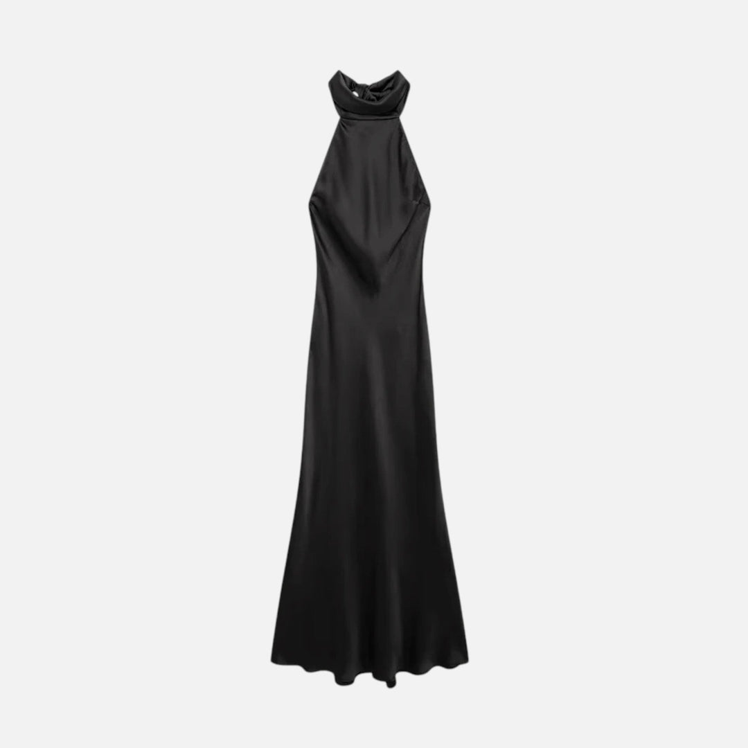 Charles Maison | Women’s Backless Satin Long Dress