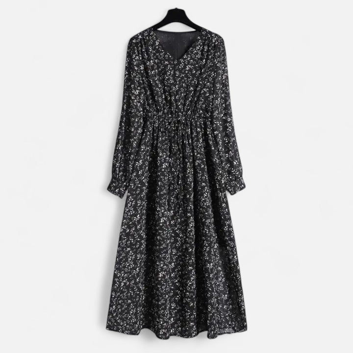 Charles Maison | Women’s Autumn Dress – Chiffon Elegance