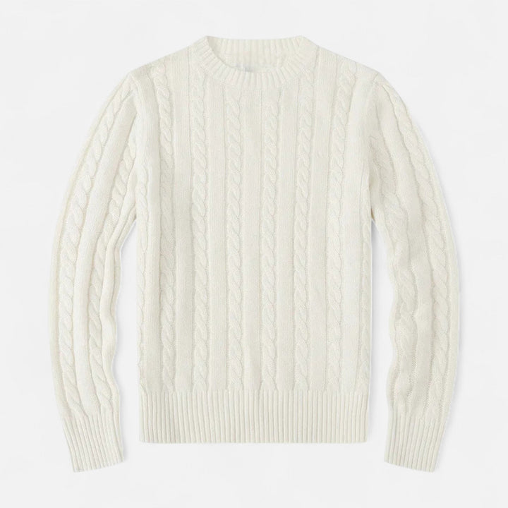 Charles Maison | Men’s Cotton Blend Sweater – Timeless Round Neck Style