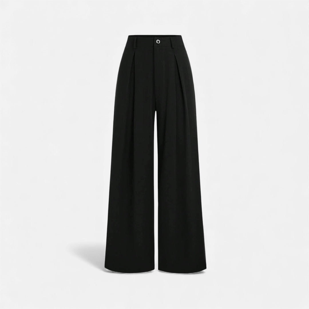 Charles Maison | Women’s Jacquard Pleated Wide-Leg Trousers
