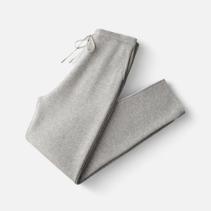 Charles Maison | Men’s Merino Wool Knitted Trousers