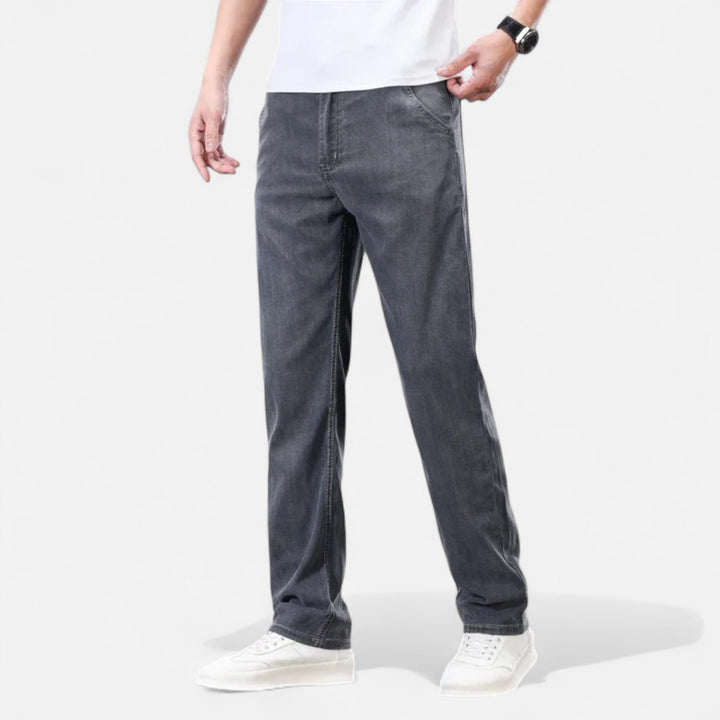 Charles Maison | Men’s Straight-Leg Lyocell Denim Jeans