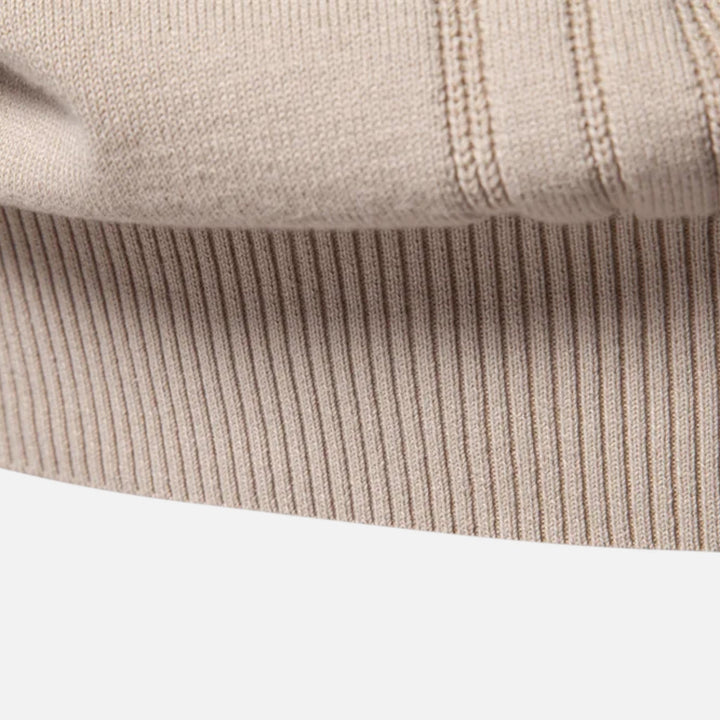 Charles Maison | Men’s Slim Fit Structured Knit Sweater