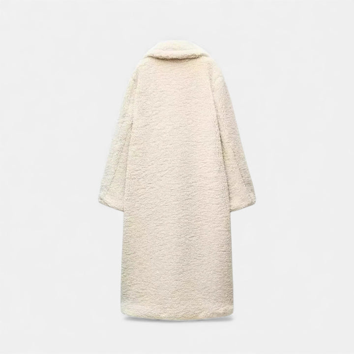 Charles Maison | Women’s Long Double-Breasted Teddy Coat