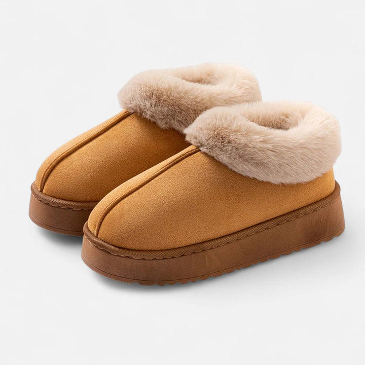 Charles Maison | Women’s Faux Fur Winter Slippers