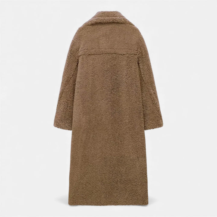 Charles Maison | Women’s Long Double-Breasted Teddy Coat