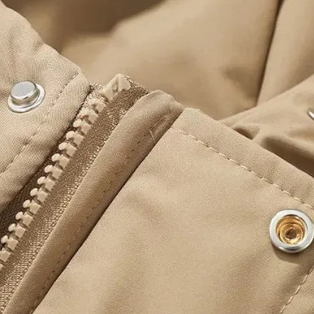 Charles Maison | Unisex Hooded Cotton Puffer Jacket