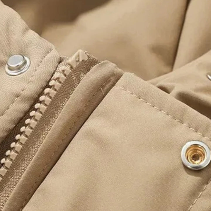Charles Maison | Unisex Hooded Cotton Puffer Jacket