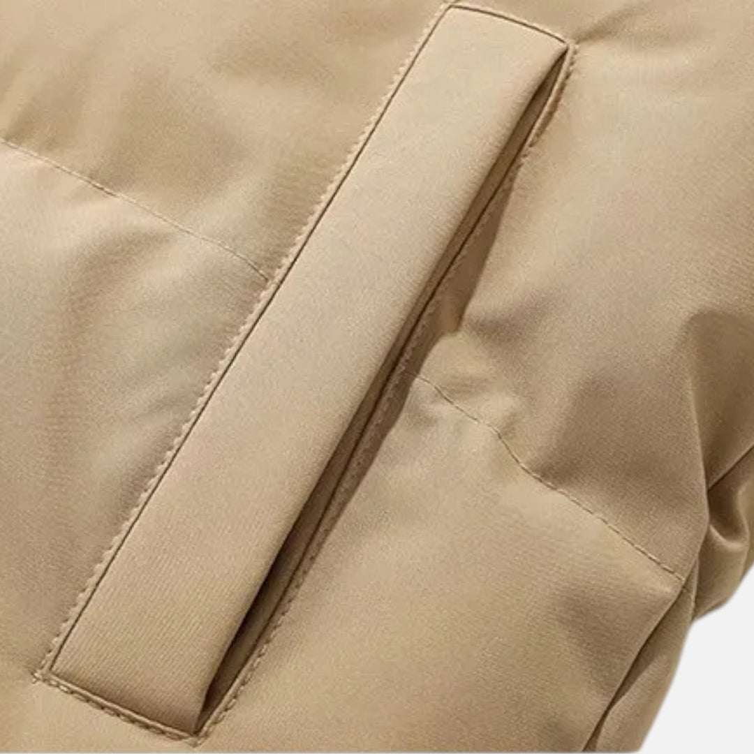 Charles Maison | Unisex Hooded Cotton Puffer Jacket