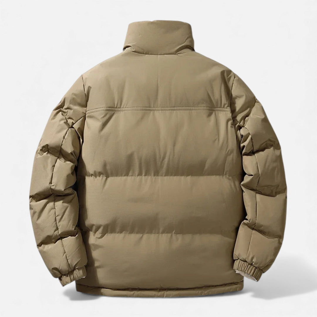 Charles Maison | Men’s Plush-Lined Minimal Winter Puffer Jacket