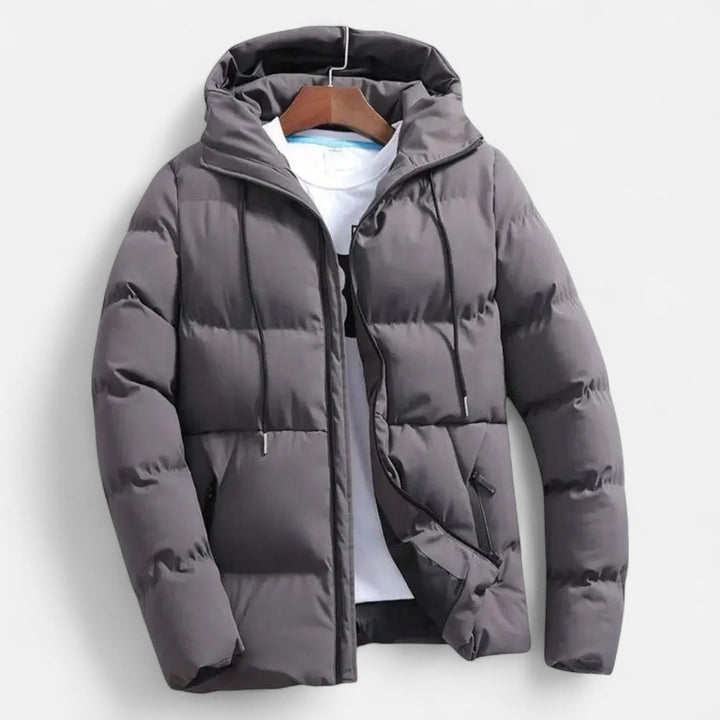 Charles Maison | Men’s Hooded Puffer Jacket – Timeless Cold Weather Layer