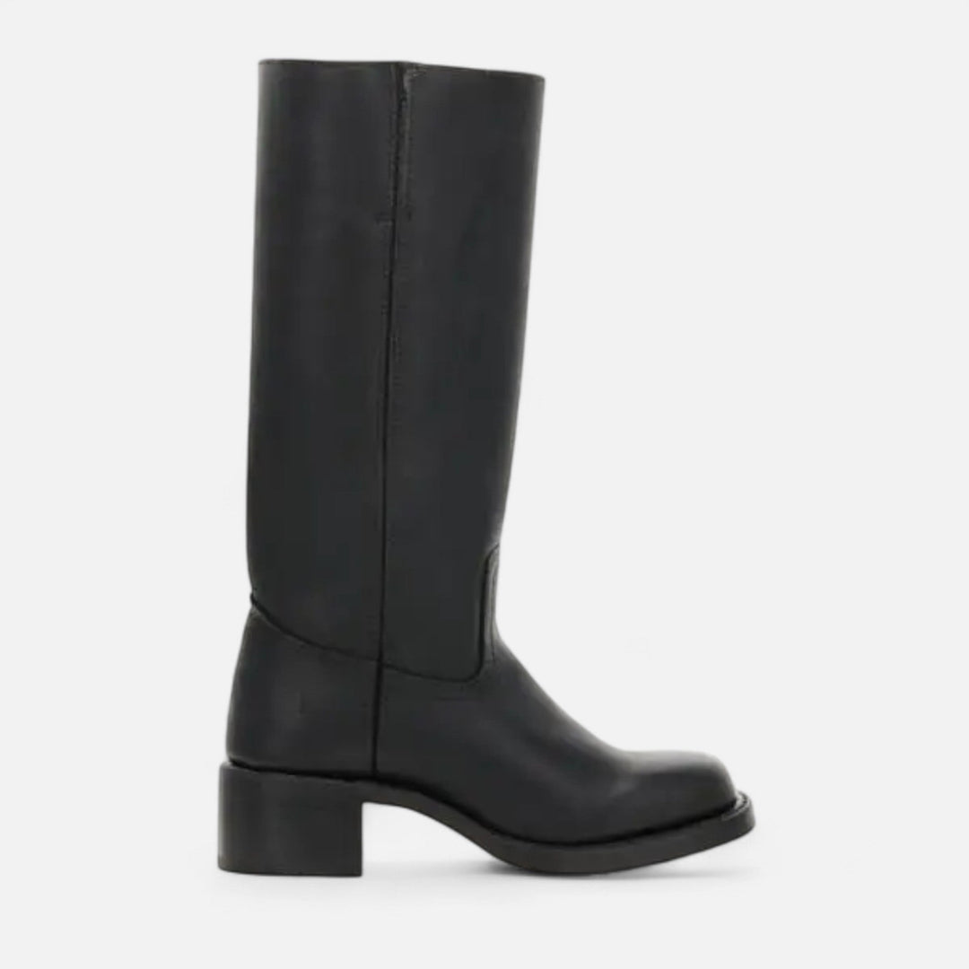 Charles Maison | Women’s Glossed Equestrian Thigh-High Boots