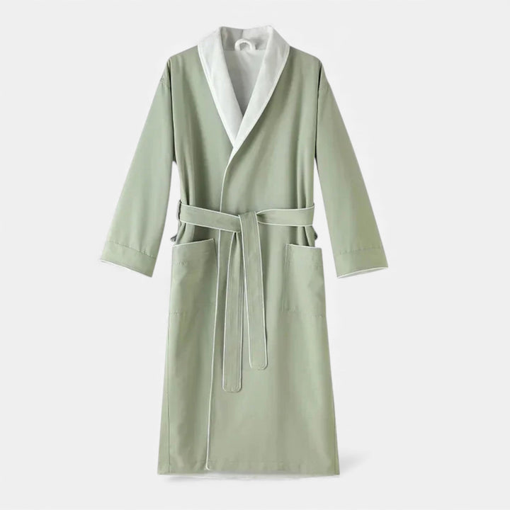 Charles Maison | Unisex Double-Layer Cotton Bathrobe