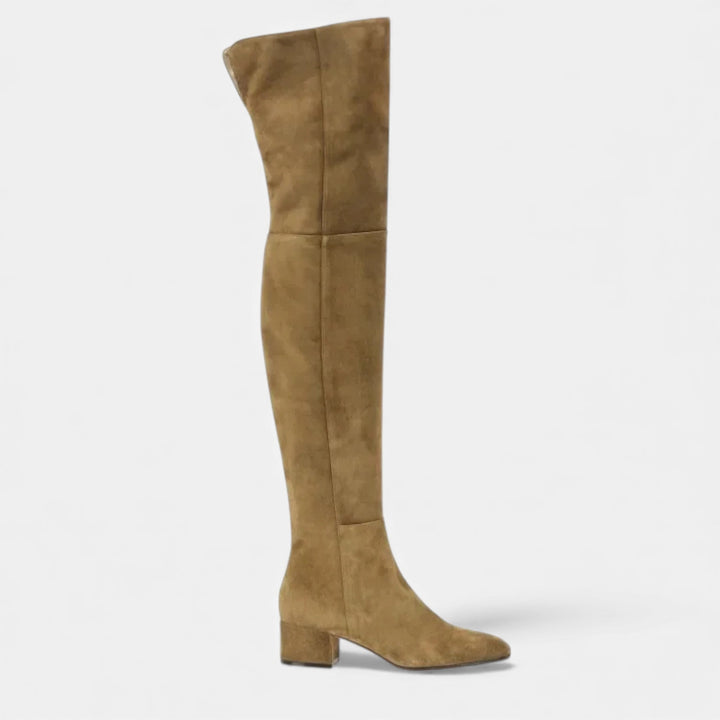 Charles Maison | Women’s Over-the-Knee Synthetic Suede Winter Boots