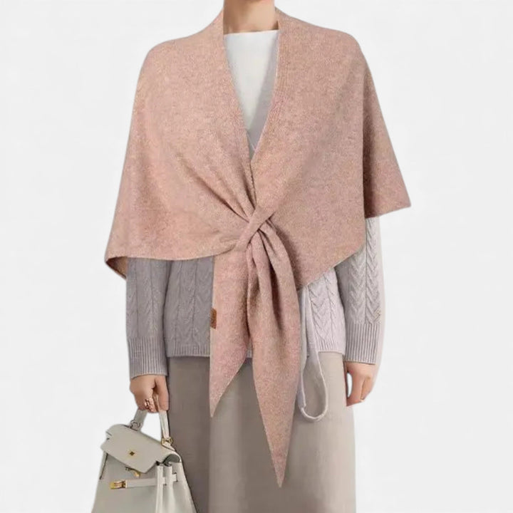 Charles Maison | Women’s Oversized Wool-Blend Triangle Shawl Scarf