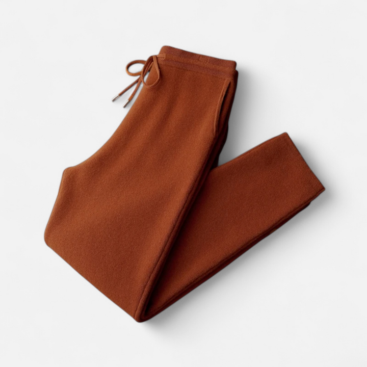 Charles Maison | Men’s Merino Wool Knitted Trousers