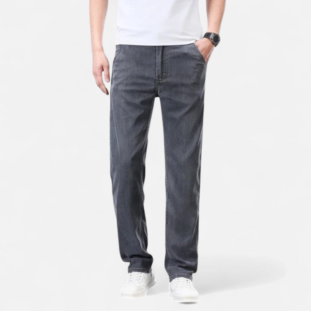 Charles Maison | Men’s Straight-Leg Lyocell Denim Jeans
