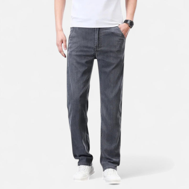 Charles Maison | Men’s Straight-Leg Lyocell Denim Jeans