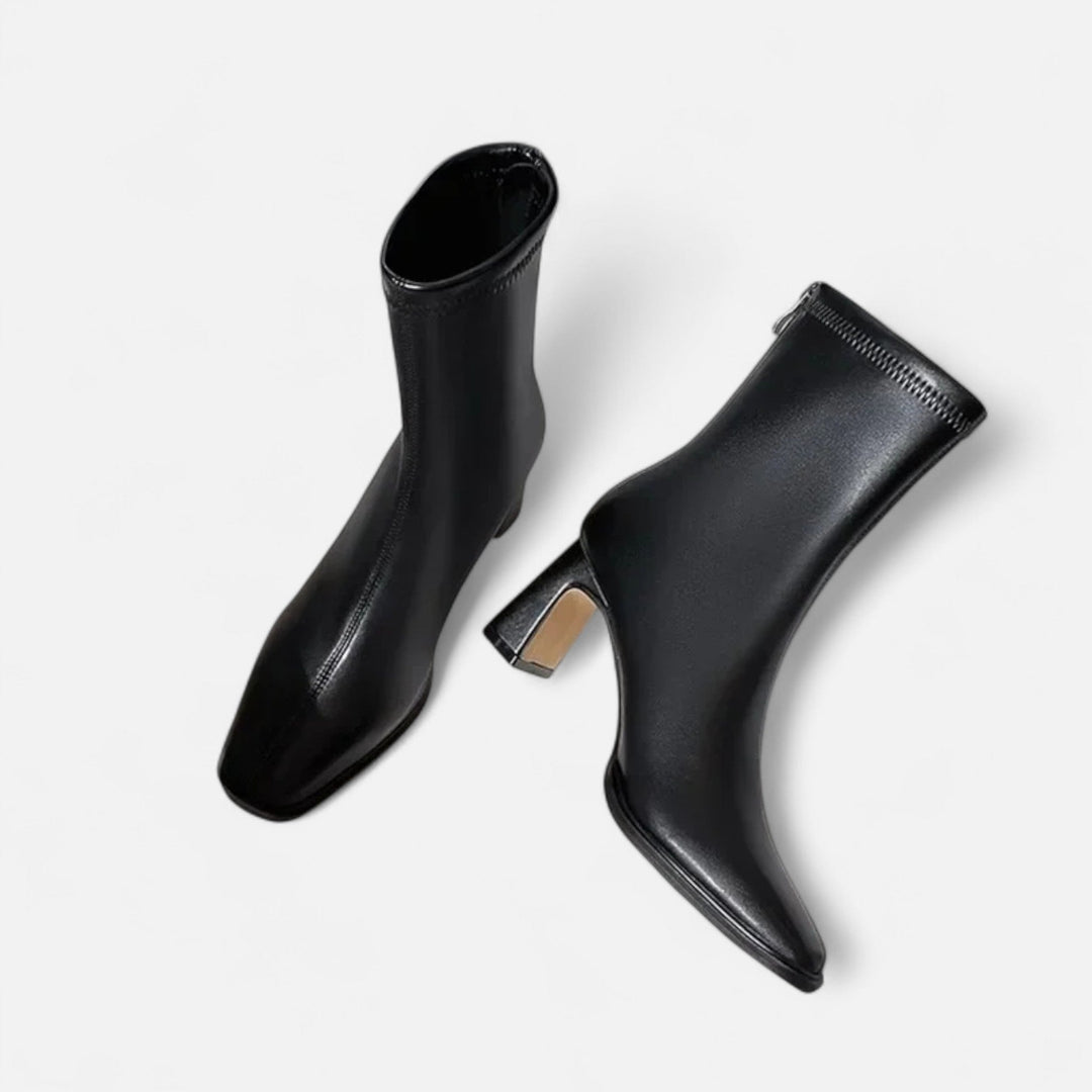 Charles Maison | Women’s Vintage Square-Toe Ankle Boots