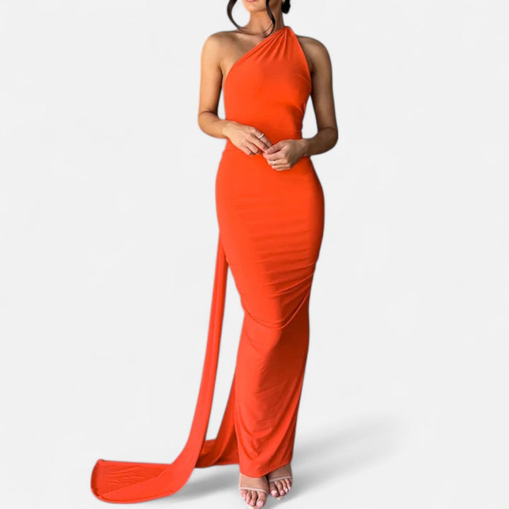 Charles Maison | Women’s Backless Scarf-Tie Evening Dress