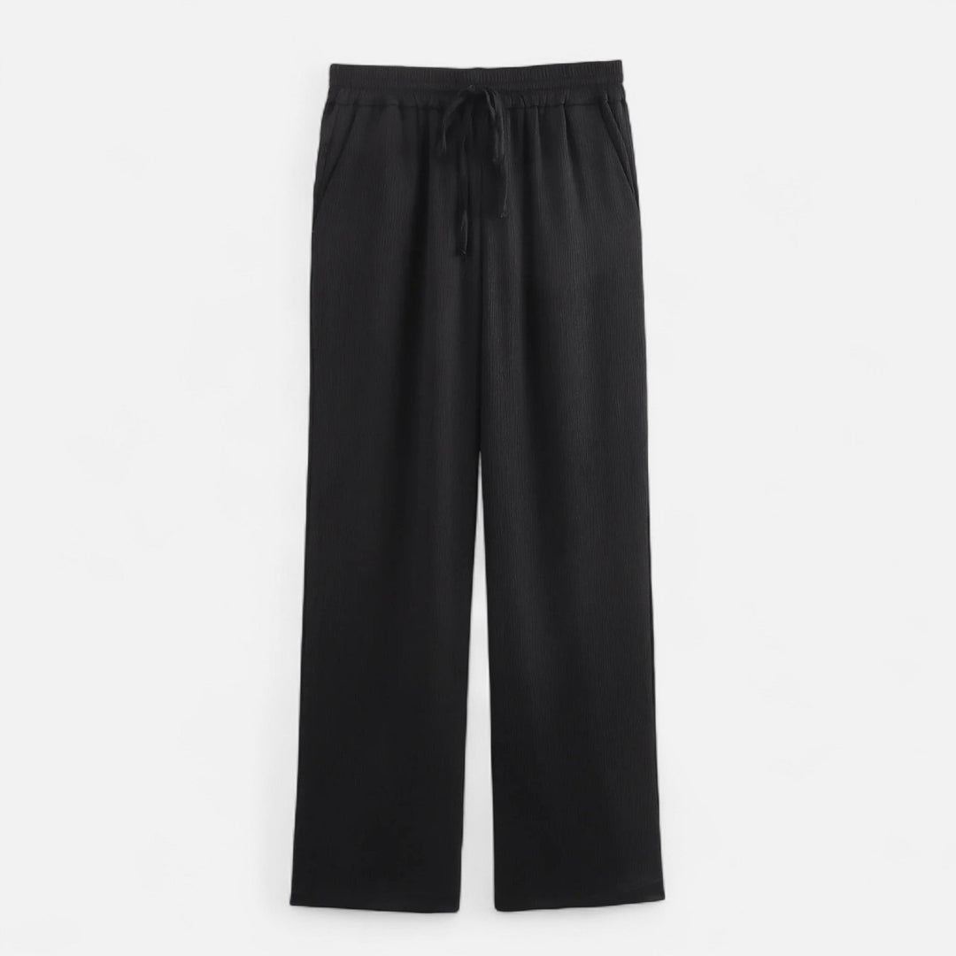 Charles Maison | Women’s Wrinkled Suit Jacket & Pants Set – Sculpted Autumn Elegance