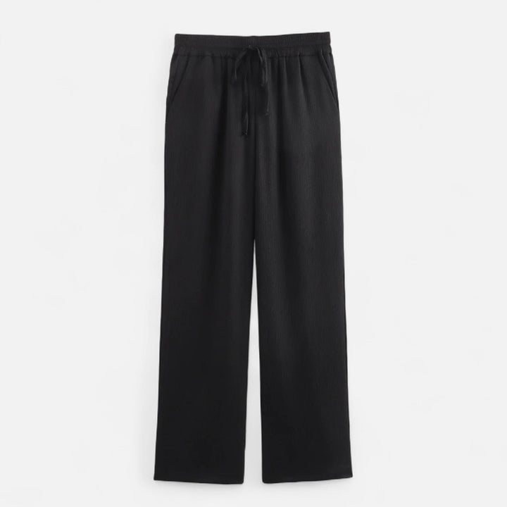 Charles Maison | Women’s Wrinkled Suit Jacket & Pants Set – Sculpted Autumn Elegance