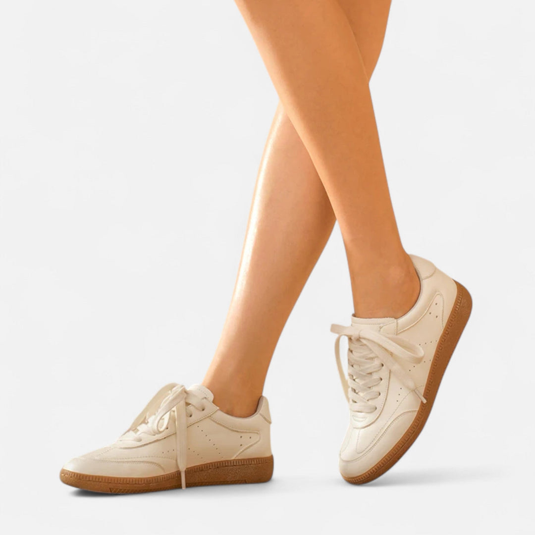 Charles Maison | Women's Classic White Sneakers