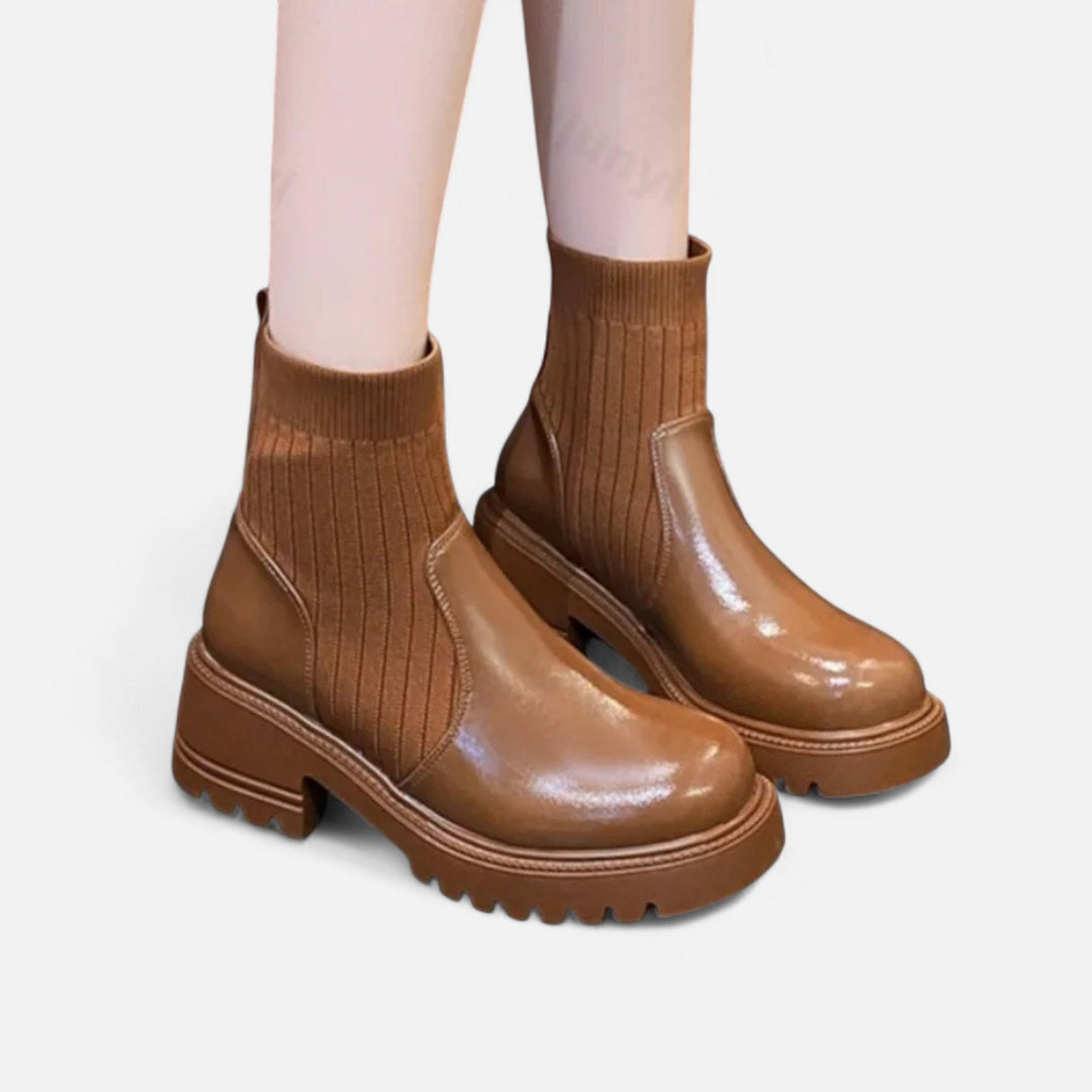 Charles Maison | Women’s Modern Slip-On Ankle Boots