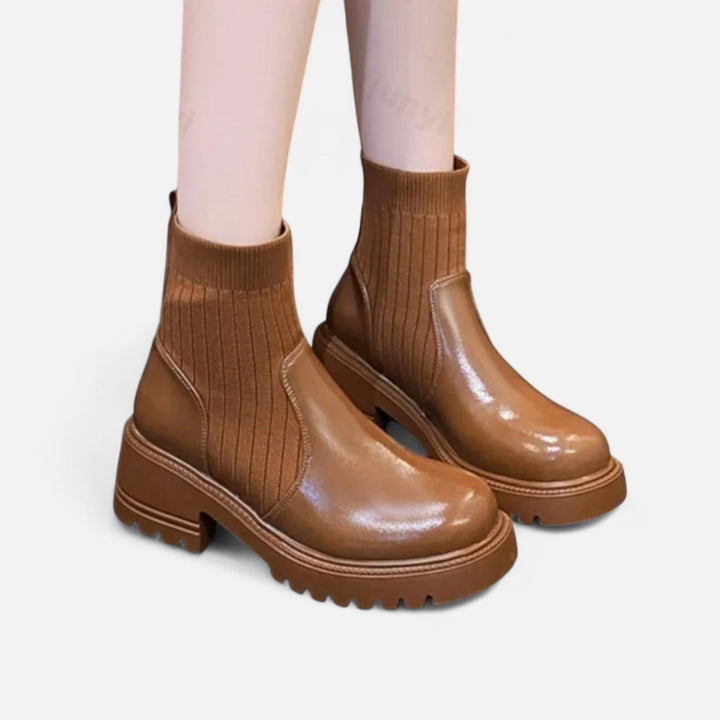 Charles Maison | Women’s Modern Slip-On Ankle Boots