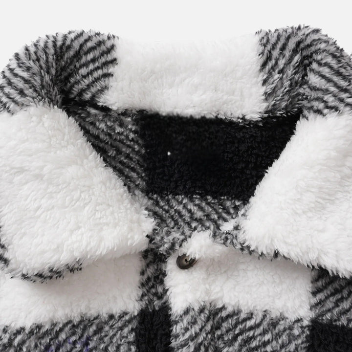 Charles Maison | Men’s Velvet Plush Rabbit Fur Jacket