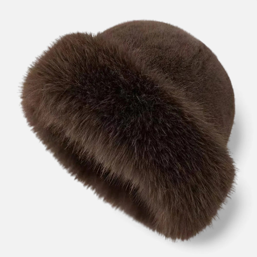 Charles Maison | Women’s Fluffy Faux Fur Fisherman Hat