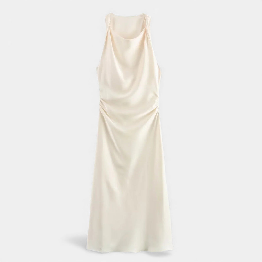 Charles Maison | Women’s Satin Slip Midi Dress