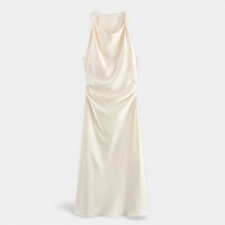 Charles Maison | Women’s Satin Slip Midi Dress