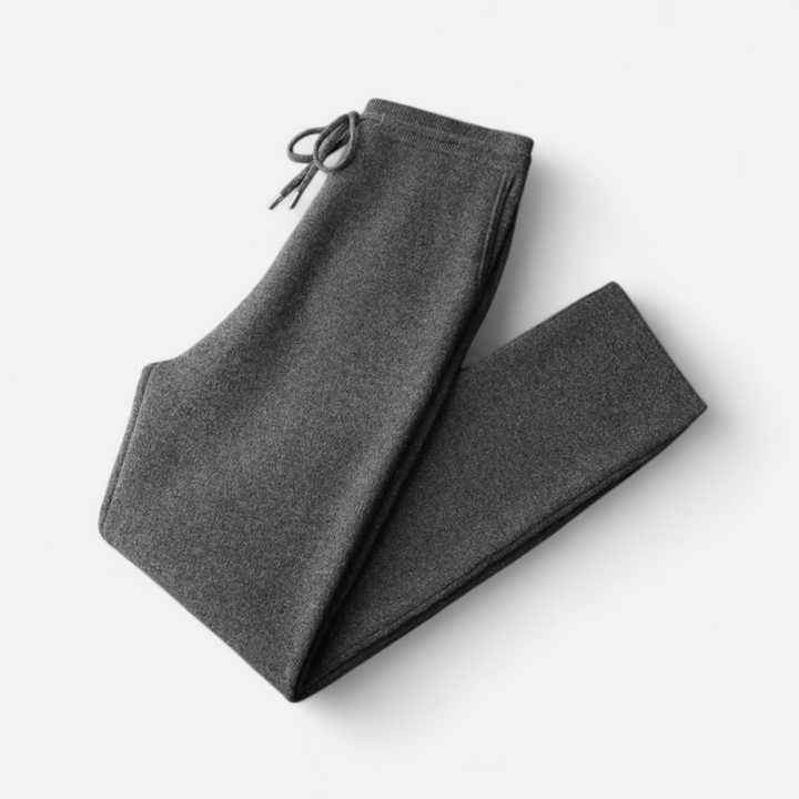 Charles Maison | Men’s Merino Wool Knitted Trousers