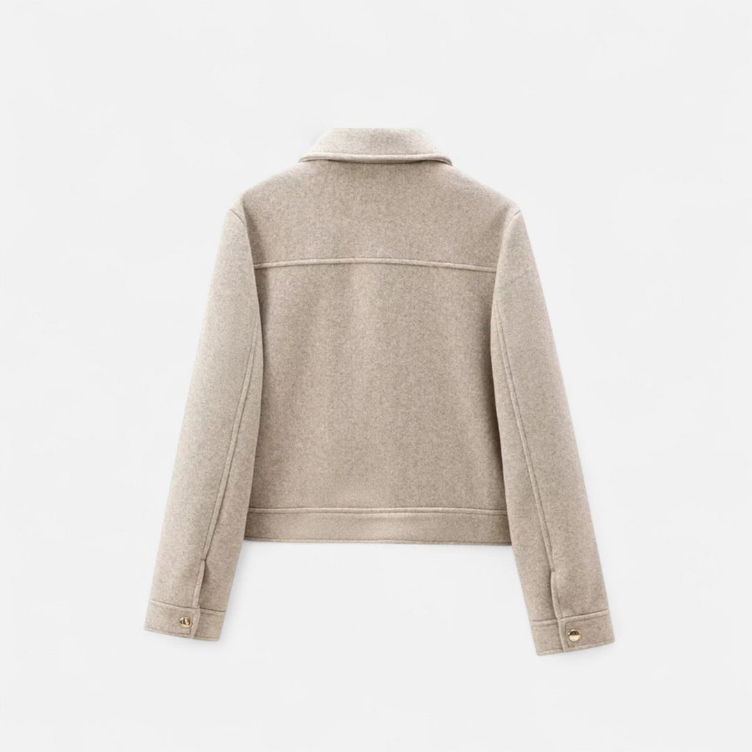 Charles Maison | Women’s Elegant Winter Zip Jacket