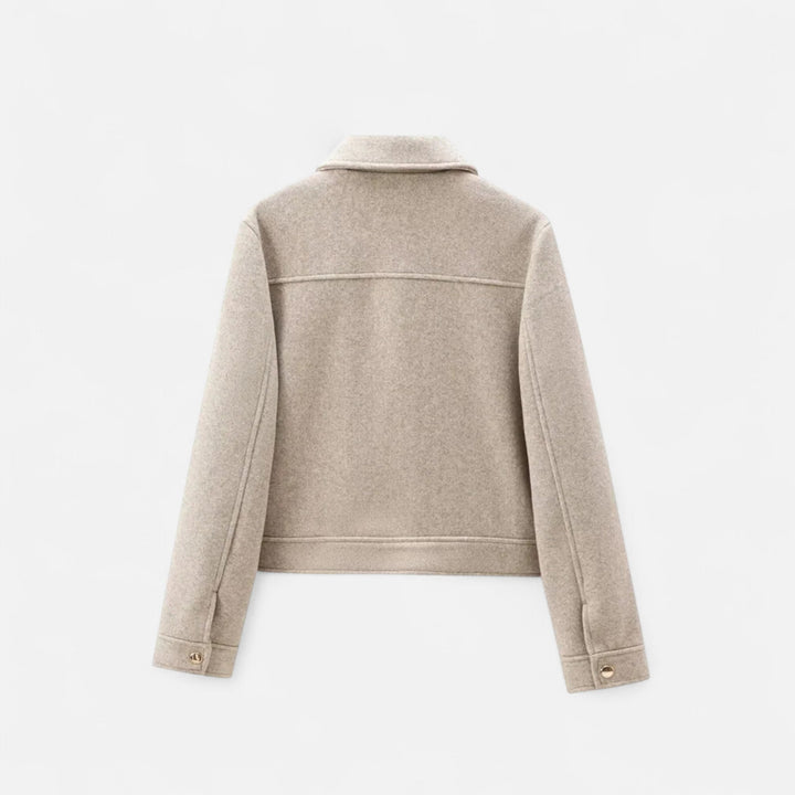 Charles Maison | Women’s Elegant Winter Zip Jacket