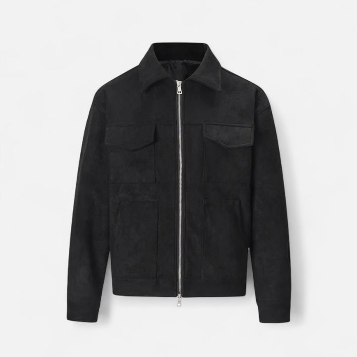 Charles Maison | Men’s Loose-Fit Suede Jacket