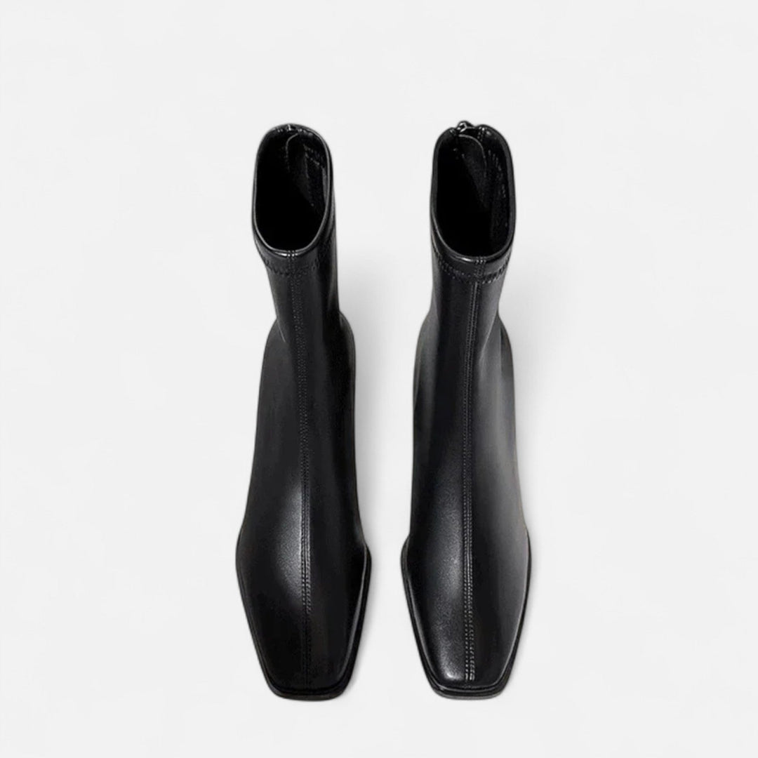 Charles Maison | Women’s Vintage Square-Toe Ankle Boots