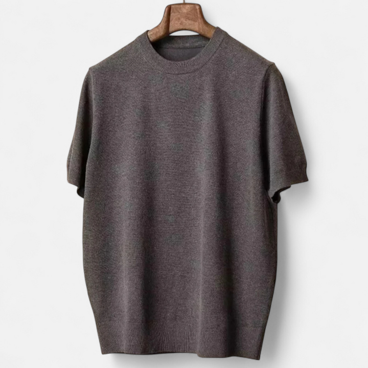 Charles Maison | Men’s Slim-Fit Knitted T-Shirt