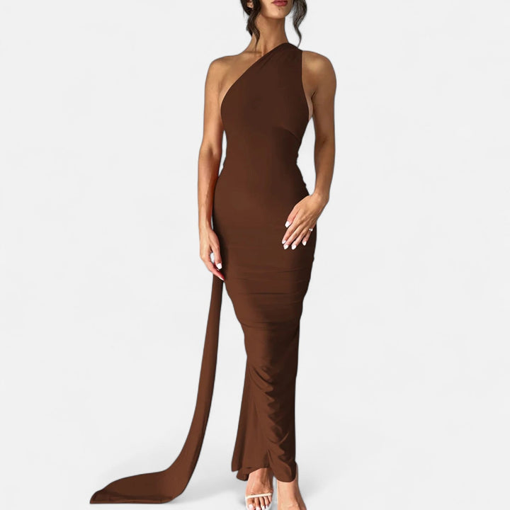 Charles Maison | Women’s Backless Scarf-Tie Evening Dress