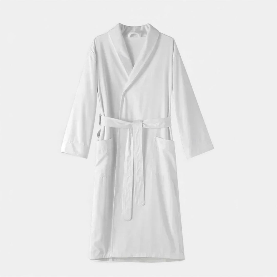 Charles Maison | Unisex Double-Layer Cotton Bathrobe