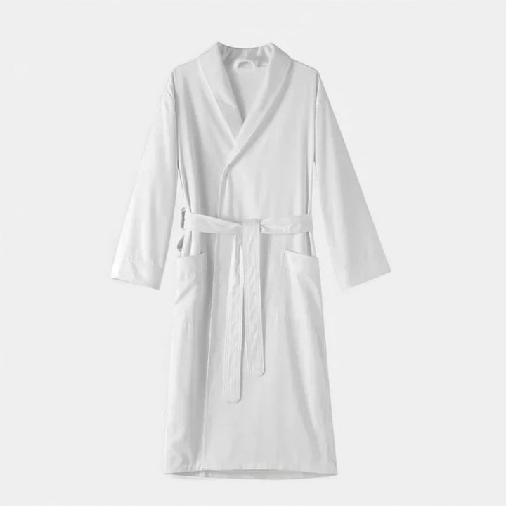 Charles Maison | Unisex Double-Layer Cotton Bathrobe