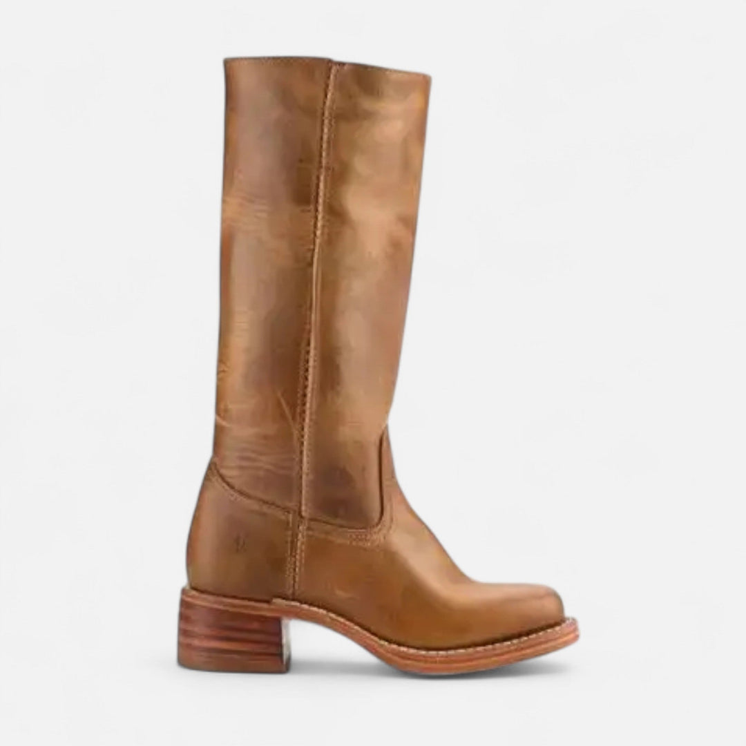 Charles Maison | Women’s Glossed Equestrian Thigh-High Boots