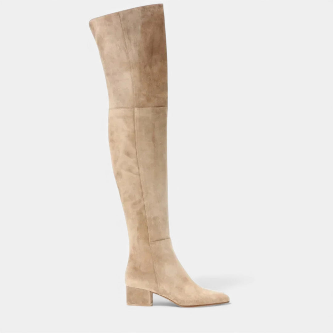 Charles Maison | Women’s Over-the-Knee Synthetic Suede Winter Boots
