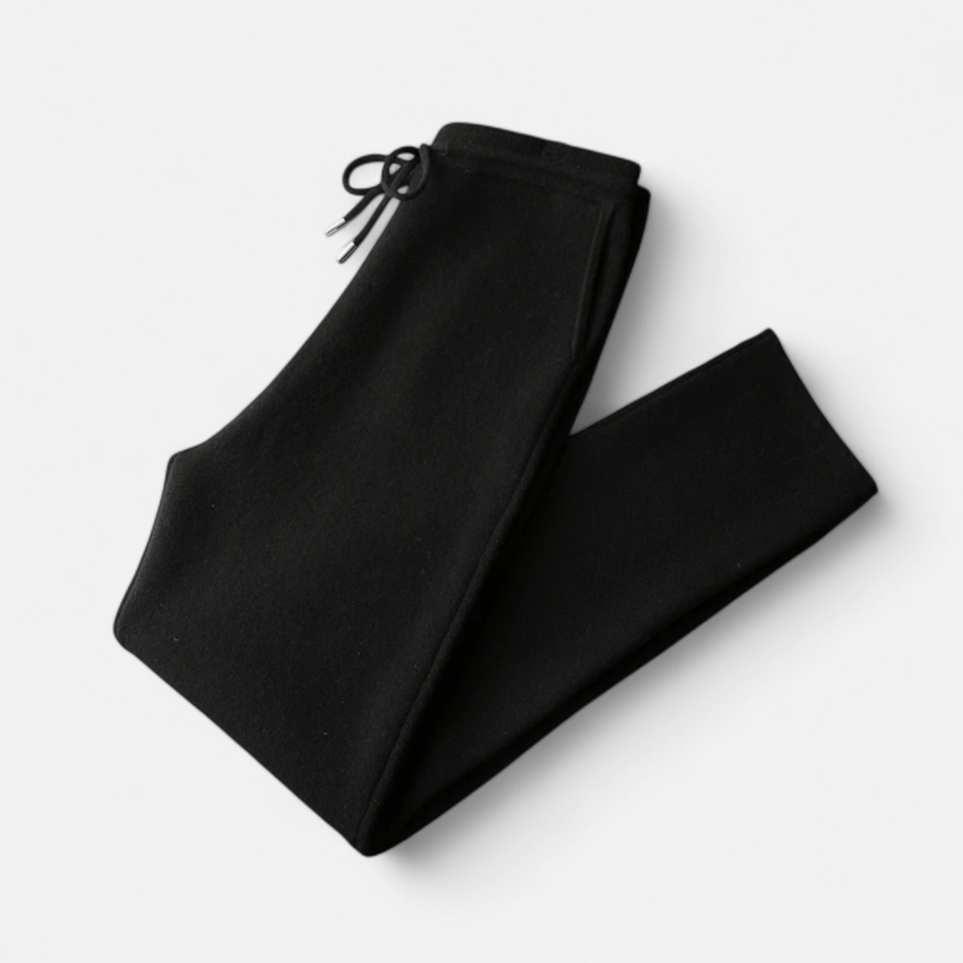Charles Maison | Men’s Merino Wool Knitted Trousers