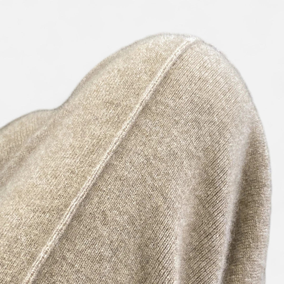 Charles Maison | Women’s Pure Wool Wide-Leg Knit Trousers